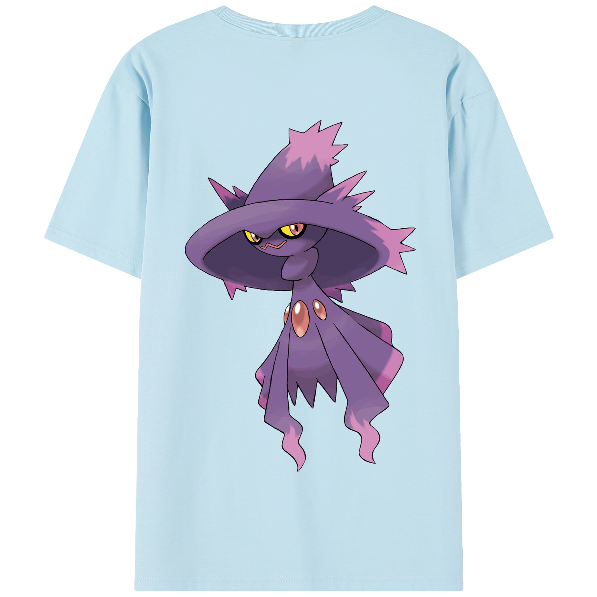 （画像用） ポケットモンスター Pokémon 綿100％半袖Tシャツ（背面プリント）